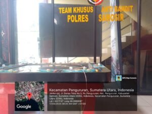 Dua Unit Meja Game Ketangkasan Ikan-ikan Berhasil Diamankan Polres Samosir, Bandar Dipertanyakan publik