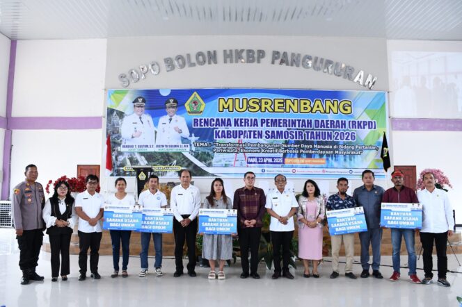 
					MUSRENBANG RKPD TAHUN 2026 resmi dibuka dan dipimpin WABUP Samosir