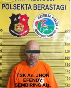 Polsek Berastagi Ungkap Kasus Pencurian di Toko Fotokopi, Pendi Kacang Ditangkap di Simalungun