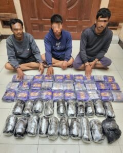 Polda Sumut Gagalkan Penyelundupan 30 Kg Sabu dan Narkotika Jenis Liquid Vape di Perairan Labuhanbatu Utara