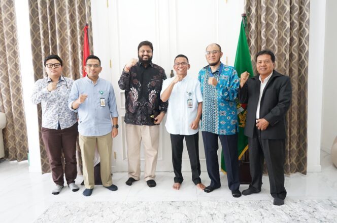 
					Wakil Wali Kota Medan Bahas Peluang Kerjasama Pengembangan UMKM