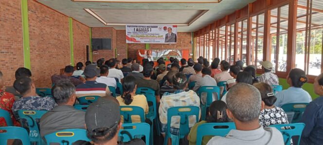 
					Rapidin Simbolon Tampung Penyerapan Aspirasi Masyarakat (ASMAS) di Palipi