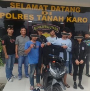 Satreskrim Polres Tanah Karo Bekuk Pelaku Pencurian Modus Rusak Rumah Korban