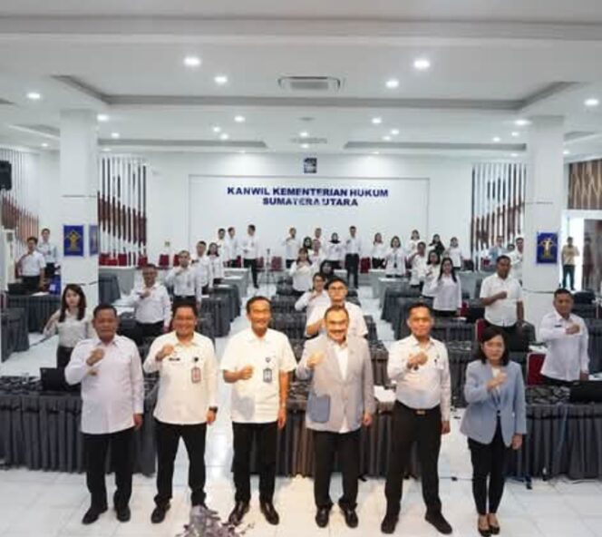 
					Pemetaan Kompetensi SDM, Kanwil Kemenkum Sumut Bersama BPSDM Hukum Laksanakan Penilaian Kompetensi