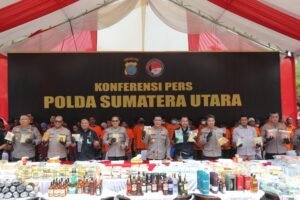 Aksi Masif Polda Sumut Berantas Narkoba, 2.373 Kasus Terungkap Sejak Awal 2025