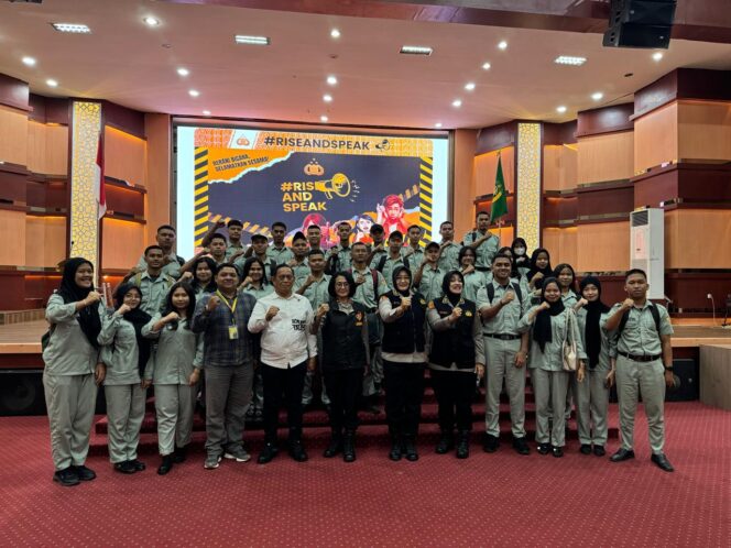 
					“Rise and Speak”, Bareskrim Polri Ajak Mahasiswa Lawan Kekerasan terhadap Perempuan dan Anak
