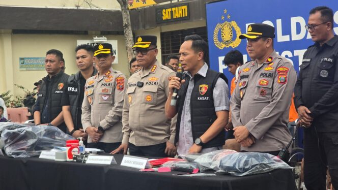 
					Unit Resmob Sat Reskrim Polrestabes Medan Tembak 7 Maling Motor, 2 Pakai Kursi Roda