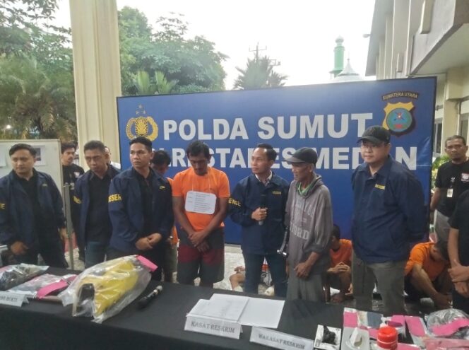 
					Unit Resmob Sat Reskrim Polrestabes Medan Ciduk Pencuri dan Penadah Becak Motor
