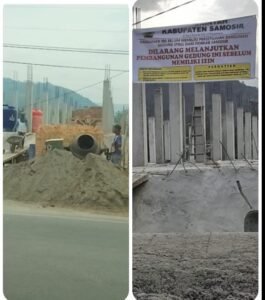 Bangunan di Desa Sianting-Anting Diduga Tak Kantongi PBG, Nekat Lanjutkan Konstruksi Meski Disegel Pemkab