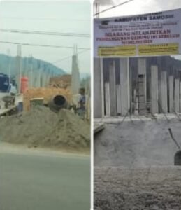 Satpol PP Samosir Dinilai Tak Bernyali Tertibkan Bangunan Diduga Tanpa PBG