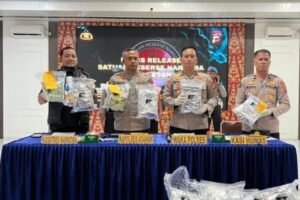 Polres Asahan Bongkar 2 Kasus Besar: 2 Kg Sabu dan Ribuan Liquid Vape Berbahaya Digagalkan