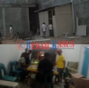Markas Perjudian Kebal Hukum Bebas Beroperasi di Jalan Stasiun, Desa Kampung Keling