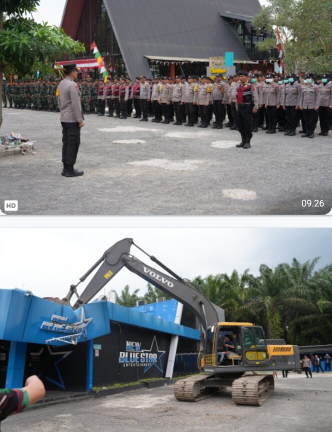
					Polda Sumut Berhasil Robohkan Diskotik New Blue Star di Langkat: Diduga Sarang Narkoba dan Tak Berizin