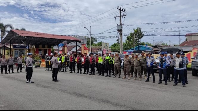 
					Polresta Deli Serdang Gelar Patroli Skala Besar Pasca Aksi Unjuk rasa