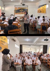 HUT Polwan ke 77, Polwan Polda Sumut Gelar Dialog “Rise and Speak” di Dua Sekolah