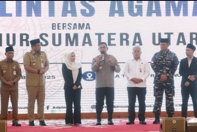 
					Doa Lintas Agama, Kapolda Sumut : Kritik Jadi Energi, Polisi Hadir Untuk Masyarakat