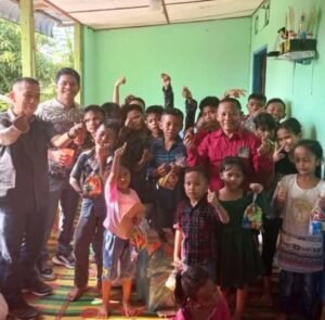 Jemaat GBI Purwojoyo Adakan Kunjungan Kasih Kepada Anak Panti Asuhan Natasya