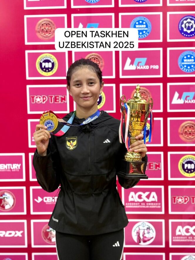 
					Polri Berbunga Hati, Polwan Sumut Sabet Emas di Piala Dunia Kickboxing Uzbekistan*