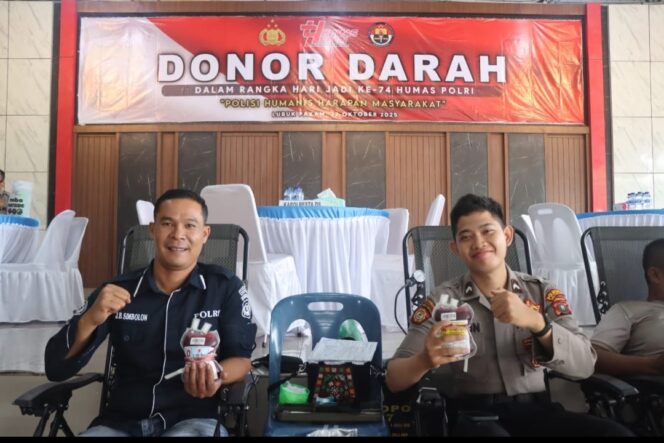 
					Polresta Deli Serdang Gelar Donor Darah Sambut Hari Jadi ke-74 Humas Polri