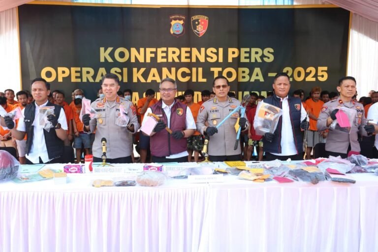 Operasi Kancil Toba 2025, Polda Sumut Tunjukkan Komitmen Berantas Curanmor dan Kejahatan Jalanan