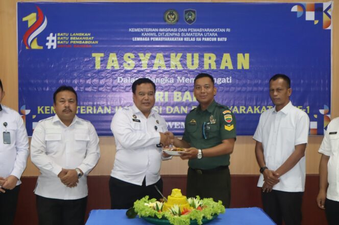 
					Lapas Pancur Batu Gelar Tasyakuran Hari Bakti Kemenimipas ke-1 Tahun 2025