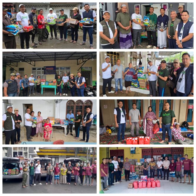 
					Pegadaian Salurkan Bantuan Sembako untuk Korban Banjir di Medan