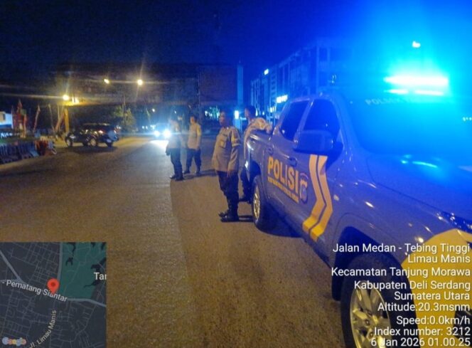 
					Patroli Blue Light Ditingkatkan, Polresta Deli Serdang Jaga Kondusifitas Malam Hari