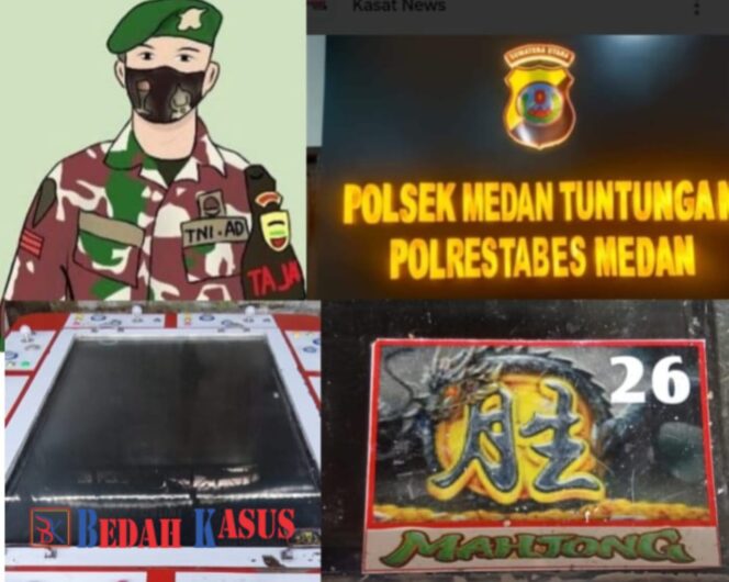 
					Rakyat Resah, Perjudian Marak Diduga Dikendalikan Oknum TNI, Polsek Tuntungan Berikan Restu ?