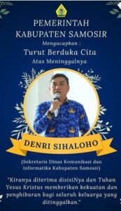 Samosir Berduka: Sosok Penggerak Kominfo, Denri Sialoho, Tutup Usia