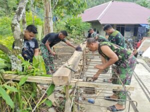 Satgas Yonzipur I/DD TNI AD Percepat Pembangunan Jembatan Bailey, Buka Akses Wilayah Terisolasi di Boronadu