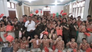 Jaksa Kejati Sumut Sapa Pelajar SMP St. Ignasius Medan, Edukasi Bahaya Narkoba dan Etika Bermedia Sosial
