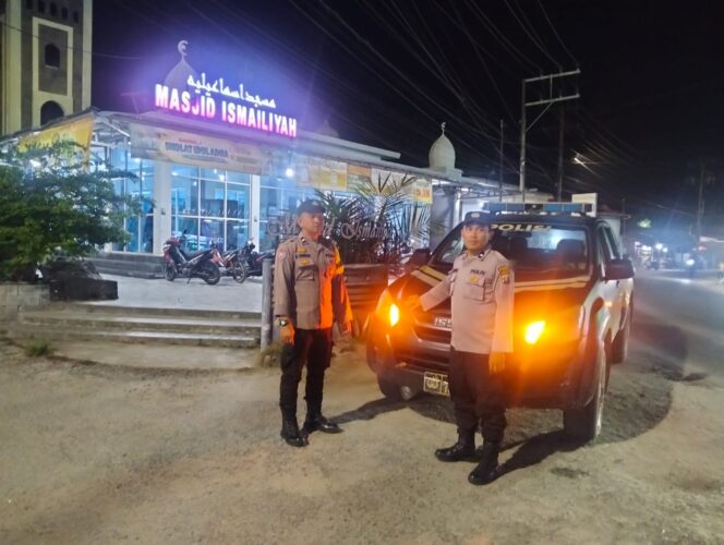 
					Serdang Bedagai/Polres Sergai Laksanakan Patroli Sholat Tarawih Ciptakan Situasi Aman dan Kondusif