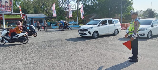 
					Libur Lebaran Hari Ketiga, Lalu Lintas Serdang Bedagai Terpantau Kondusif
