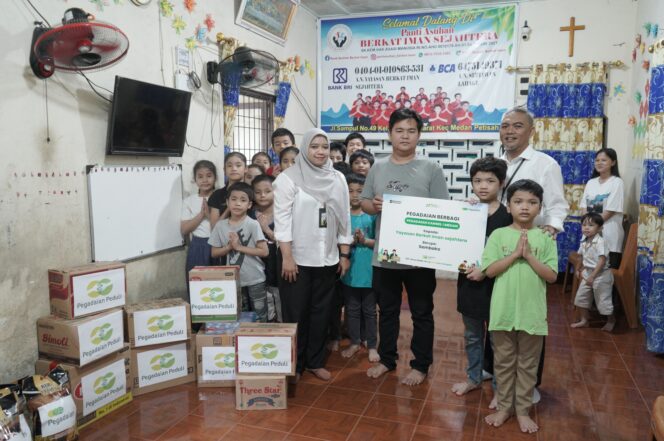 
					Pegadaian Rayakan HUT ke-125, Salurkan Bantuan untuk Dhuafa di Medan dan Sekitarnya