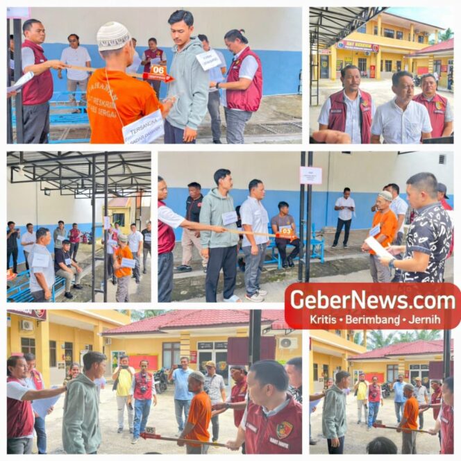 
					Sat Reskrim Polres Sergai Gelar Rekonstruksi Pembunuhan di Sungai Buaya, Pelaku Terancam 20 Tahun Penjara
