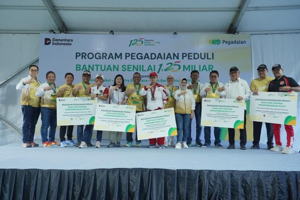 Pegadaian Salurkan Rp1,25 Miliar untuk Atlet di Tring! Golden Run 2026