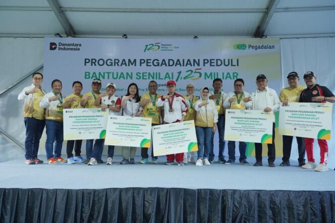 
					Pegadaian Salurkan Rp1,25 Miliar untuk Atlet di Tring! Golden Run 2026