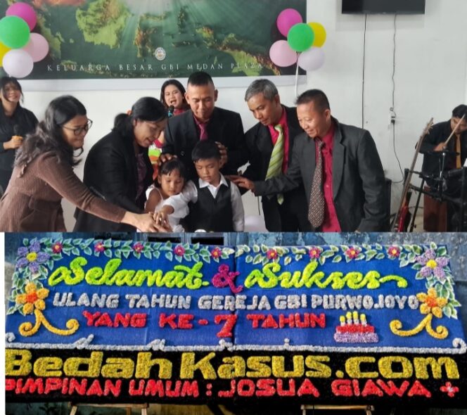 
					GBI Purwojoyo Rayakan HUT ke-7, Penuh Sukacita dan Semangat Pelayanan