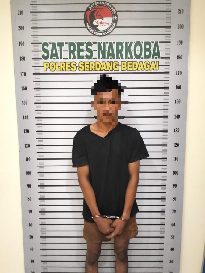 
					Satres Narkoba Polres Sergai Amankan Seorang Pemuda Terkait Kepemilikan Sabu di Sei Rampah