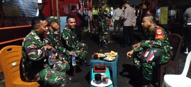 
					Perkuat Keamanan Wilayah, Koramil Jatinegara Gelar Patroli/Siskamling Keliling