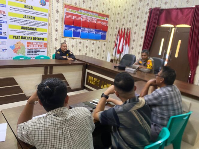 
					Kabag Ops Pimpin Anev Minggu Terakhir Operasi Antik Toba 2026 Di Aula Coment Center Polres Padang Lawas