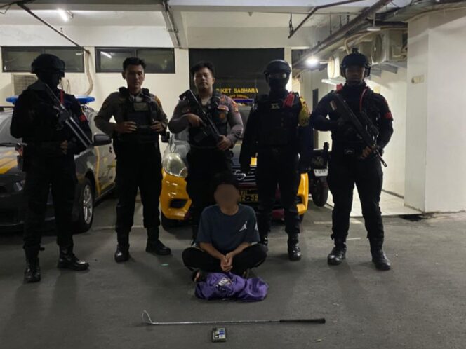 
					Patroli Brimob Metro Jaya Respons Cepat Laporan Warga, Remaja Hendak Tawuran Diamankan