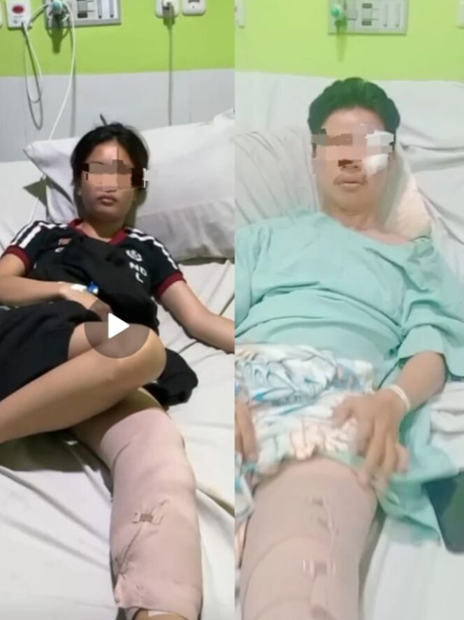 
					Korban Patah Kaki, Keluarga Menjerit Biaya Rumah Sakit, Perusahaan dan Supir Diminta Bertanggung Jawab