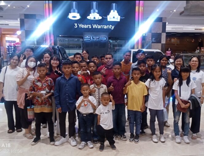 
					Menginspirasi! GMI Gratia Merak Jingga Hadirkan Kebahagiaan untuk Anak Panti Asuhan Lewat Nonton Bareng