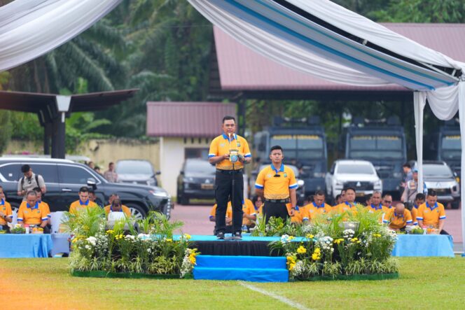
					Kapolda Sumut Buka Pekan Olahraga dan Rohani Sambut Hari Bhayangkara ke-80