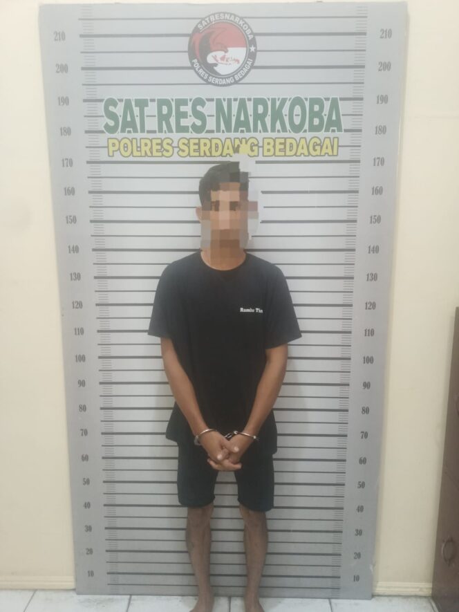 
					SAT RES NARKOBA POLRES SERDANG BEDAGAI UNGKAP KASUS PEREDARAN SABU, SATU TERSANGKA DIAMANKAN