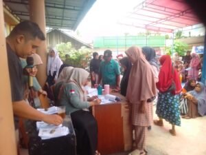 Penyaluran Bantuan Pangan di Jorong Banjaranah Berjalan Lancar, Warga Bersyukur di Tengah Lesunya Harga Gambir