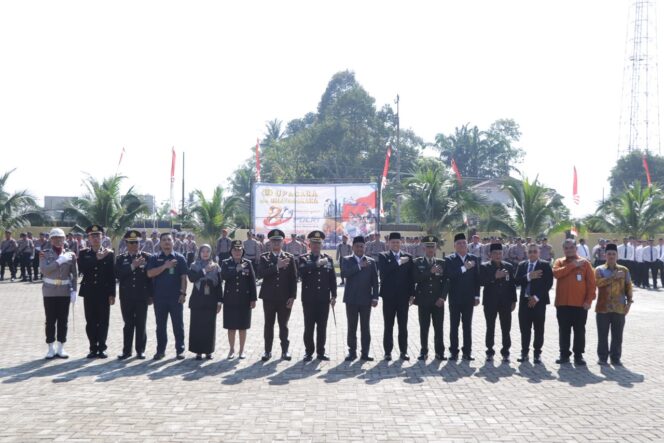 
					Peringati HUT Bhayangkara ke-80, Polres Serdang Bedagai Komitmen Tingkatkan Sinergitas Kamtibmas