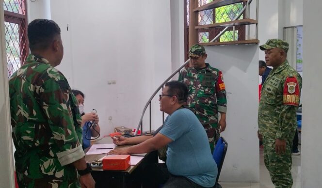 
					Koramil 08/Duren Sawit Gelar Bakti Kesehatan Teritorial dan Donor Darah