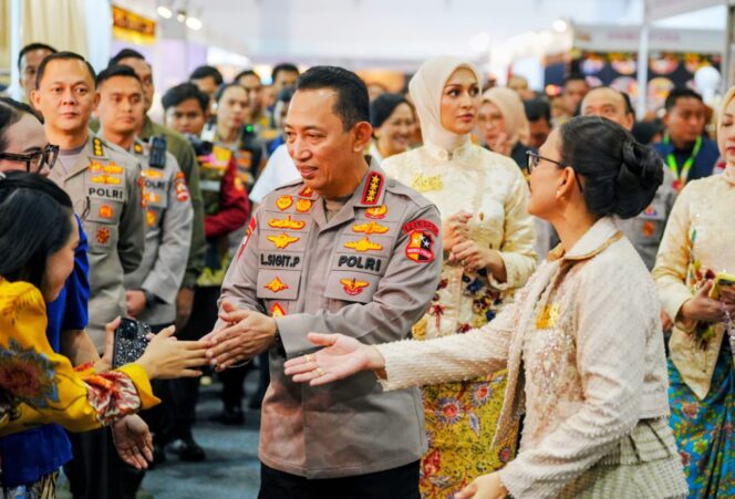 
					Kapolri Hadiri Bazar Kreasi Bhayangkari Nusantara 2026, Perkuat Pemberdayaan UMKM dan Budaya Lokal